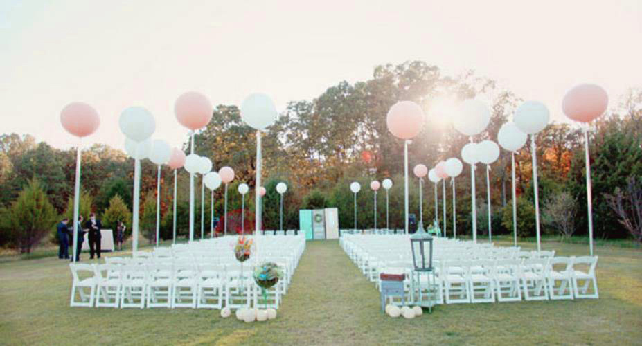 decoracion globos boda